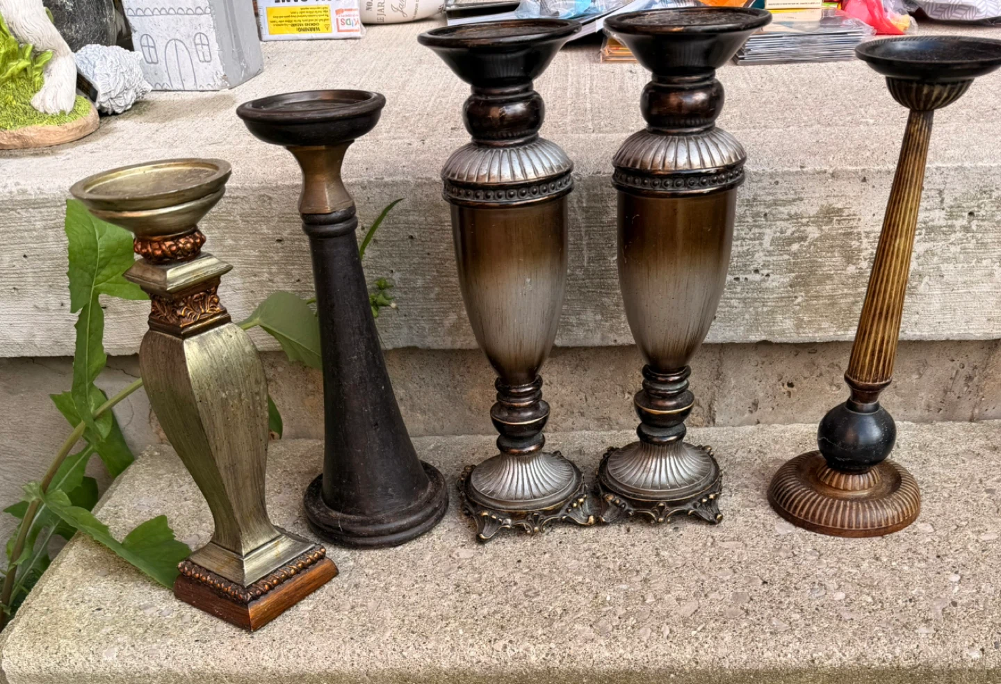 Assorted Decorative Candle Holders