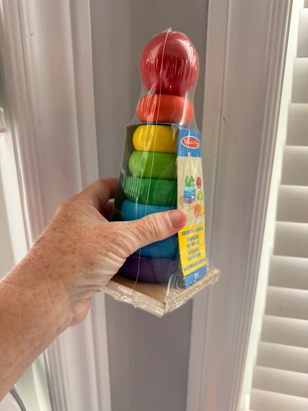 Melissa & Doug Rainbow Stacker Toy - photo 5