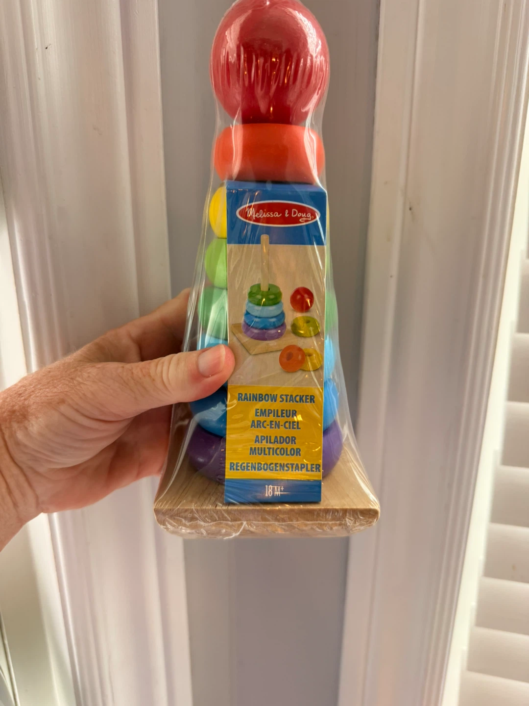 Melissa & Doug Rainbow Stacker Toy - photo 2