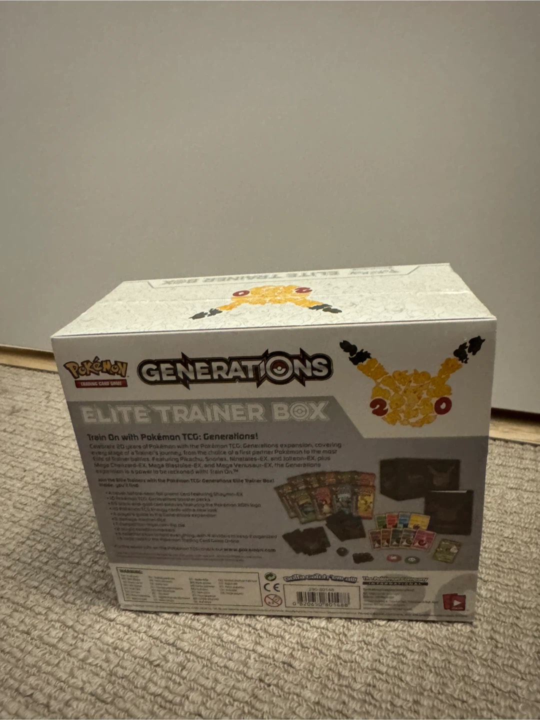 Generations 20th anniversary elite trainer box ( rip) - photo 3