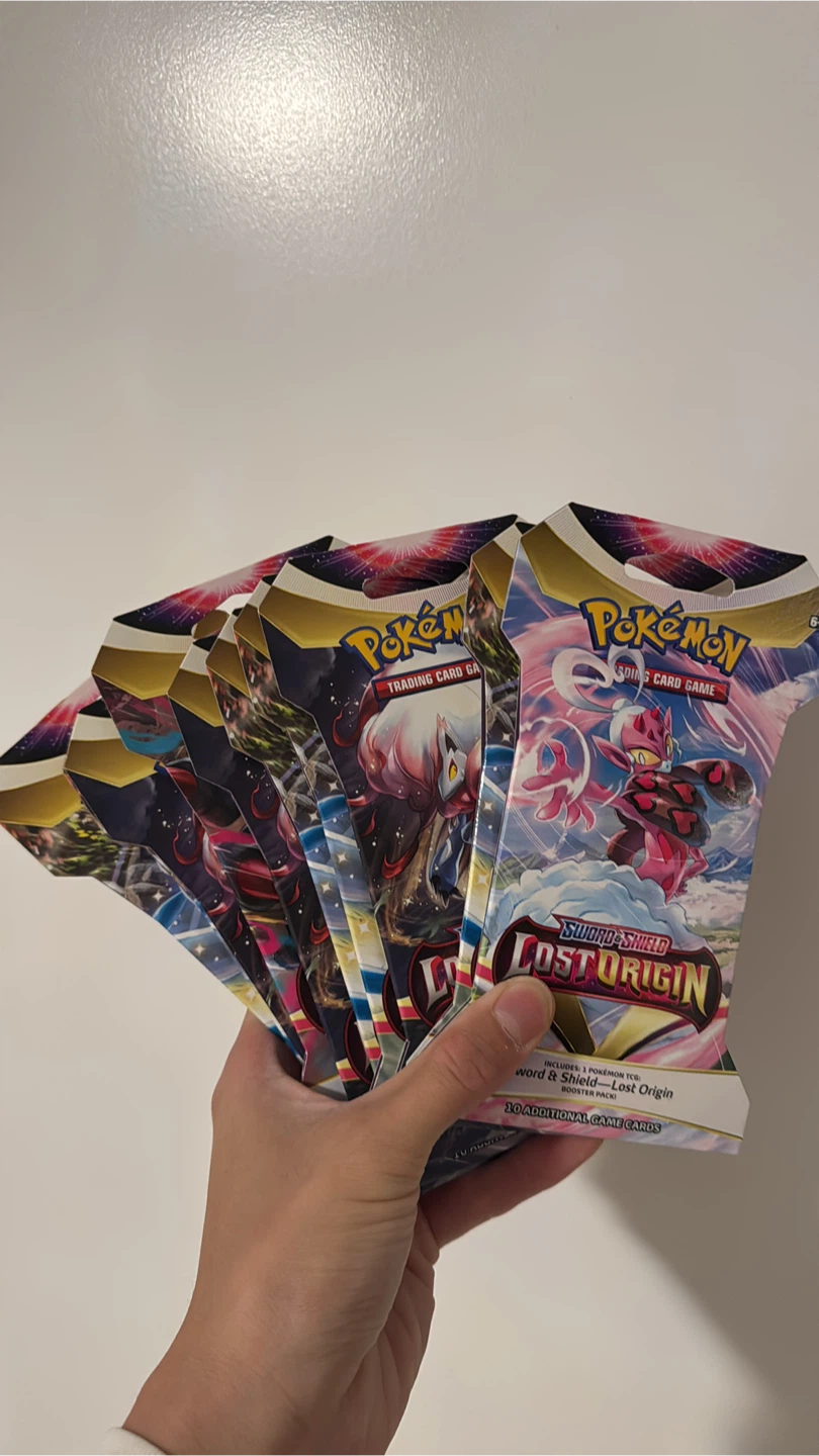 Lost origin sleeve booster pack