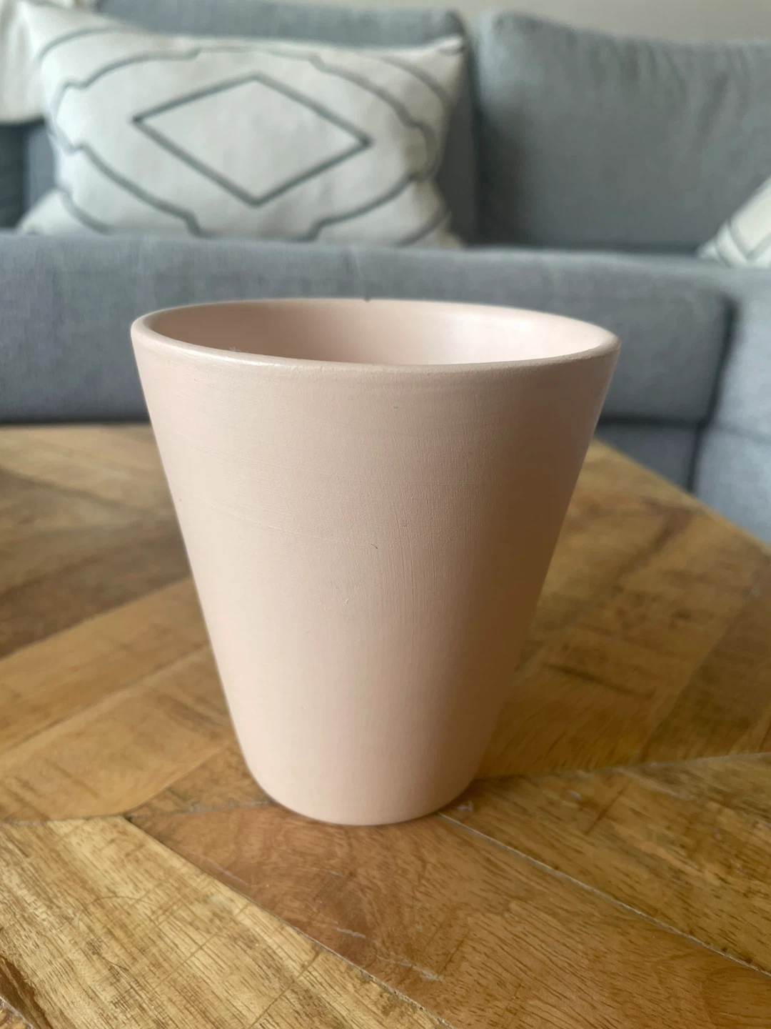 Pink and Gold Decorative Planter Pot - photo 3