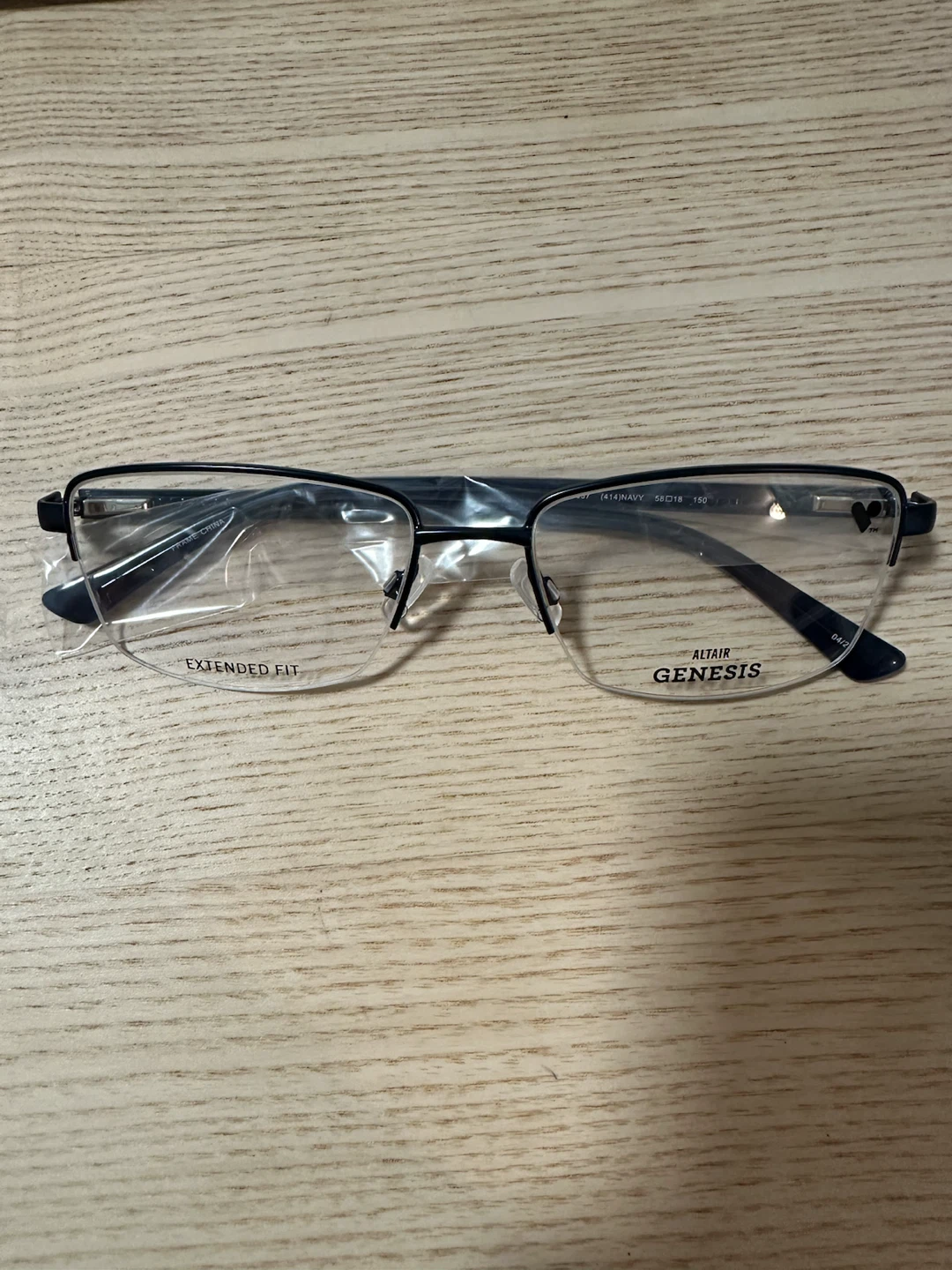 Altair Genesis G4057 Navy Extended Fit Eyeglass Frames - photo 4