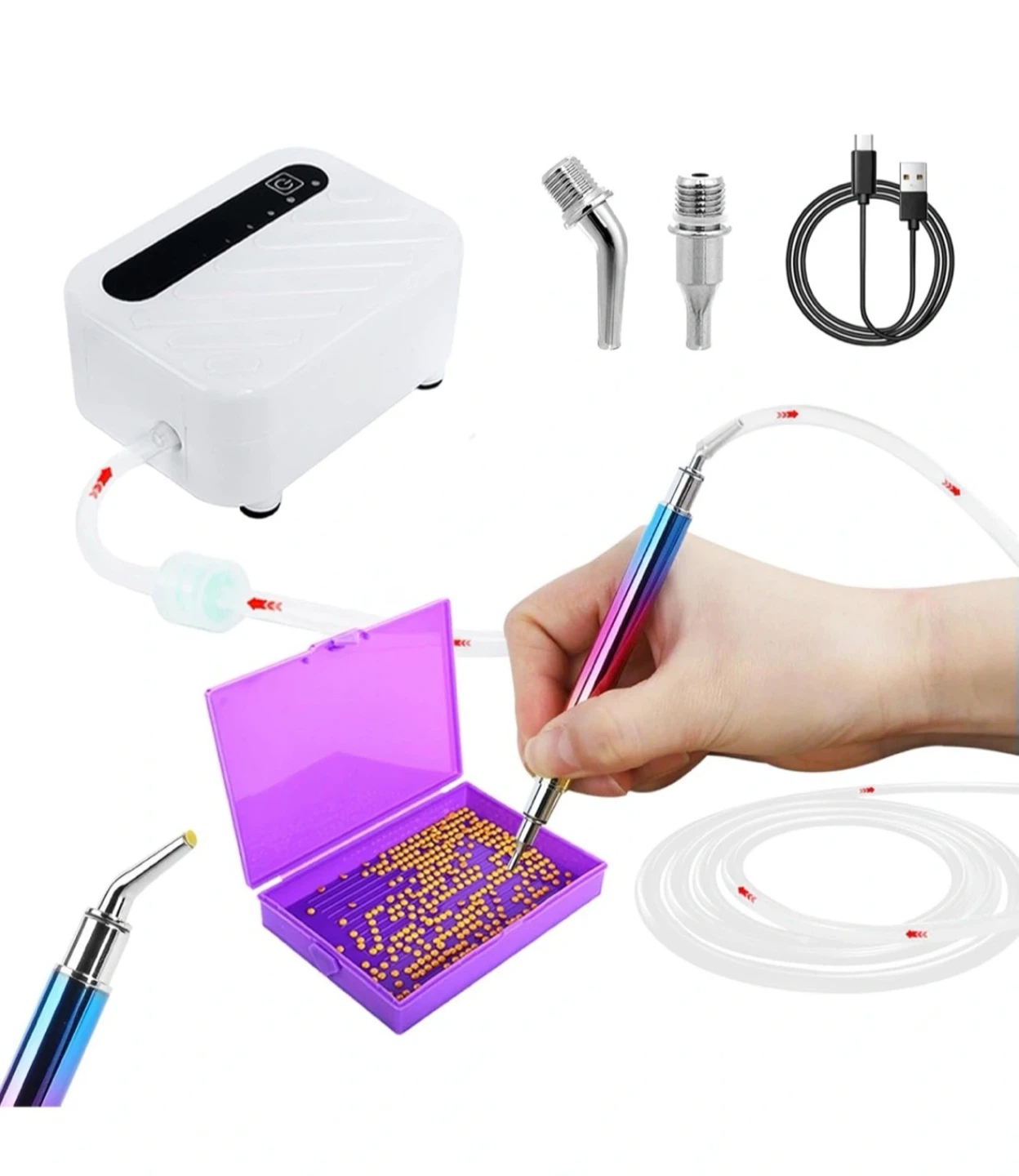Diamond Painting Pen Kit with Electric Pen Holder