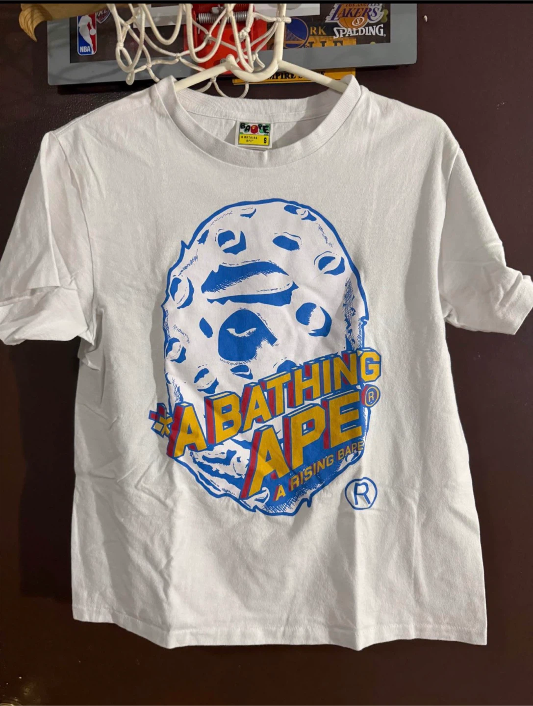 A Bathing Ape White Graphic T-Shirt