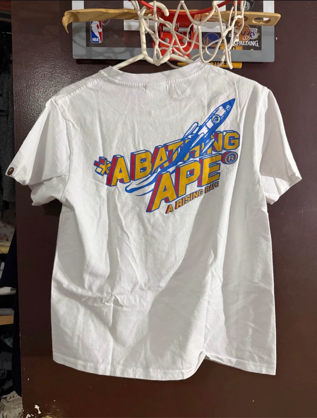 A Bathing Ape White Graphic T-Shirt - photo 2