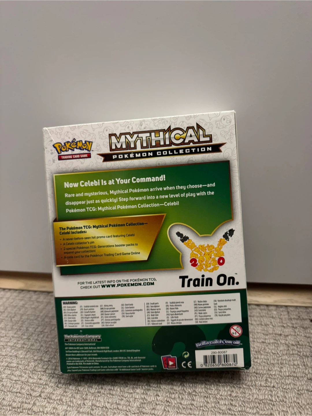 Mythical Pokemon Collection Box [Celebi] - photo 2
