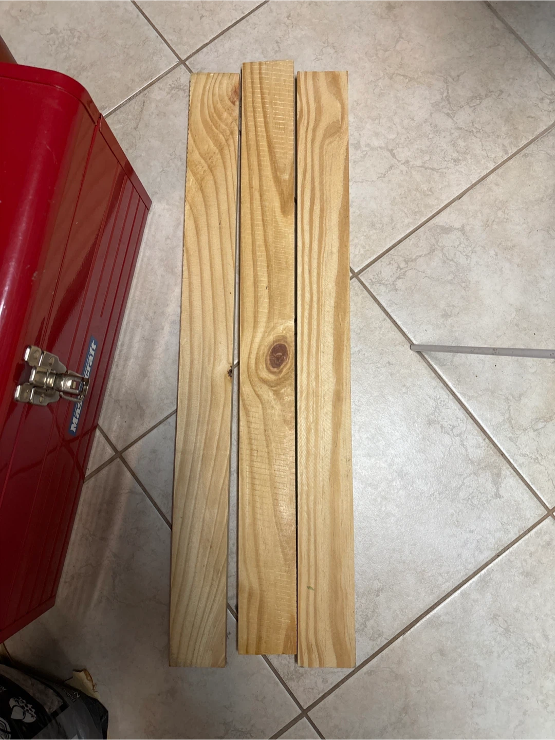 3 Pine Wood Planks