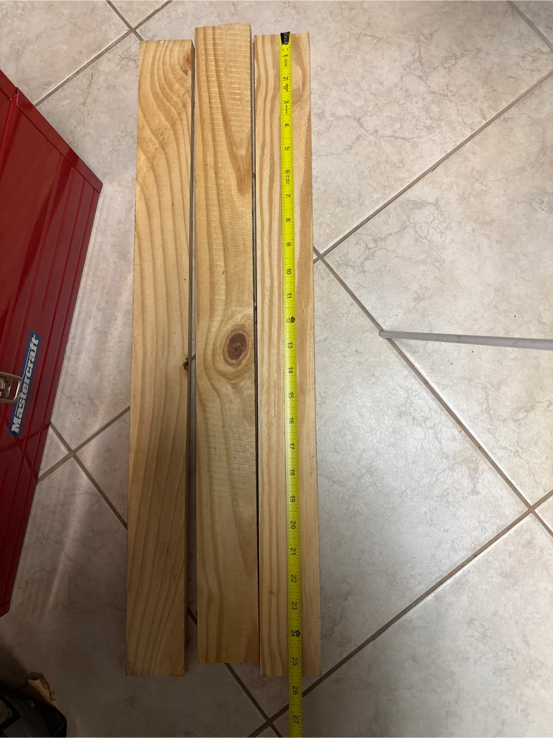 3 Pine Wood Planks - photo 2