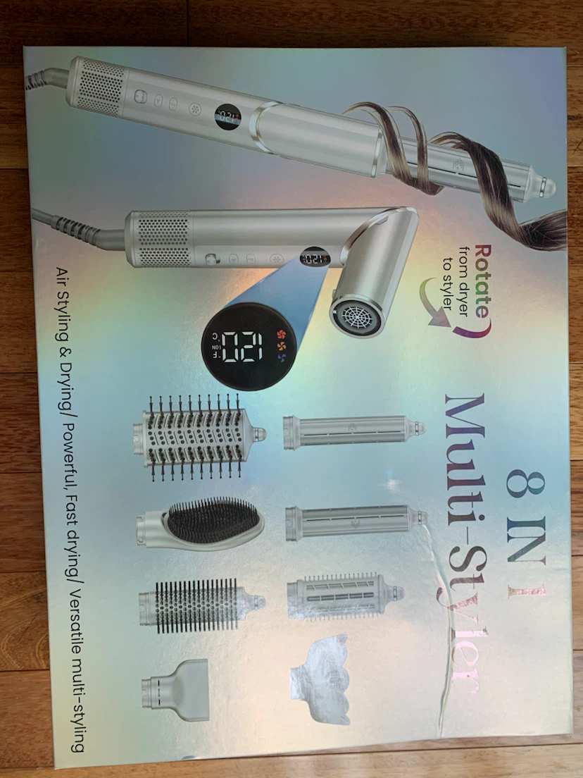 8 N 1 Multi-Styler Hair Dryer & Styler