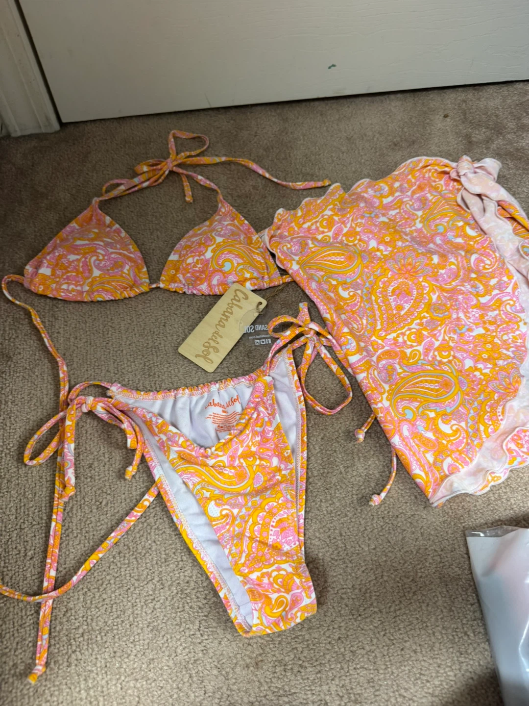 Cabana Sister Paisley Bikini Set