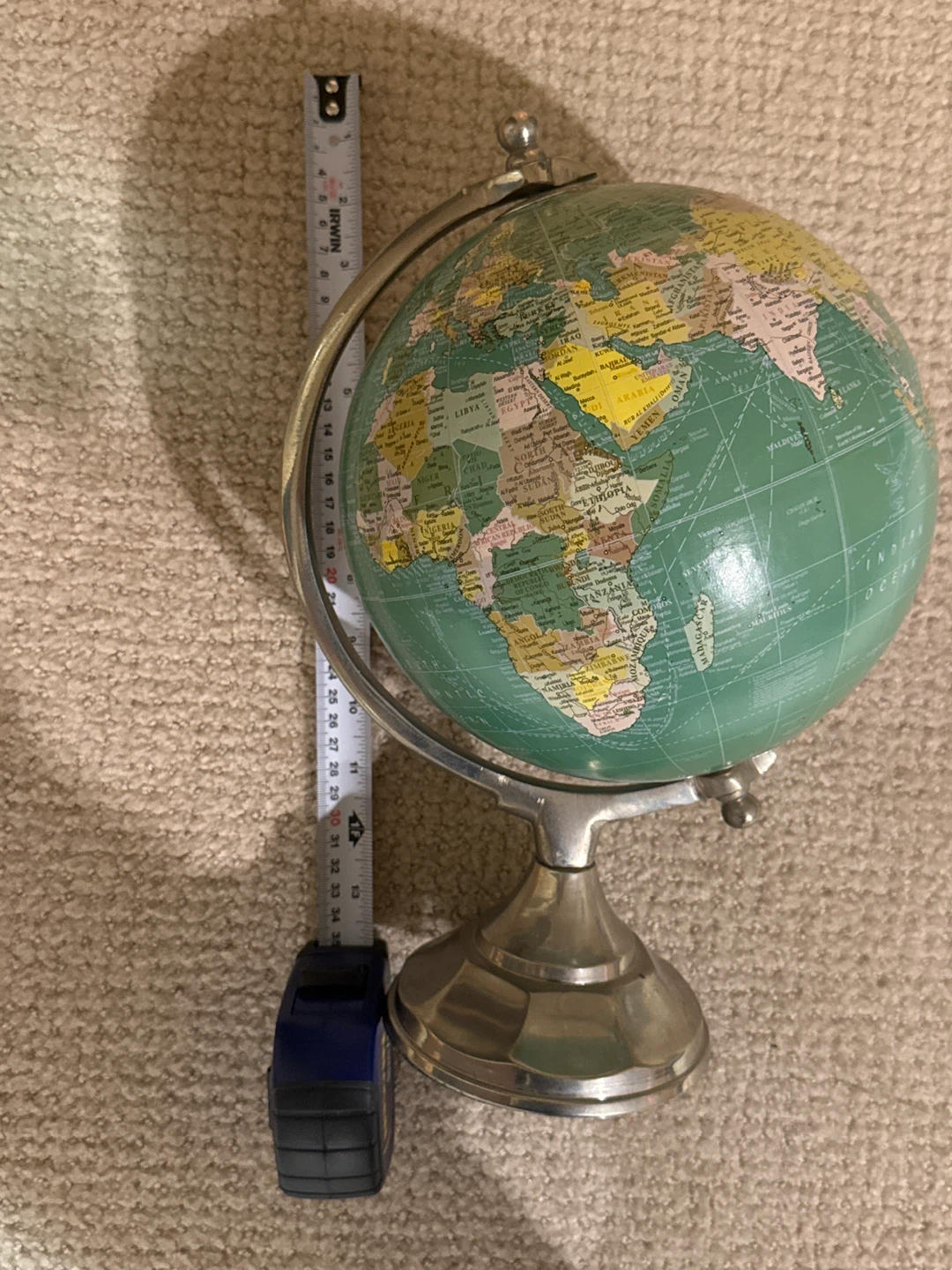 Desk Globe - 13 inch Height