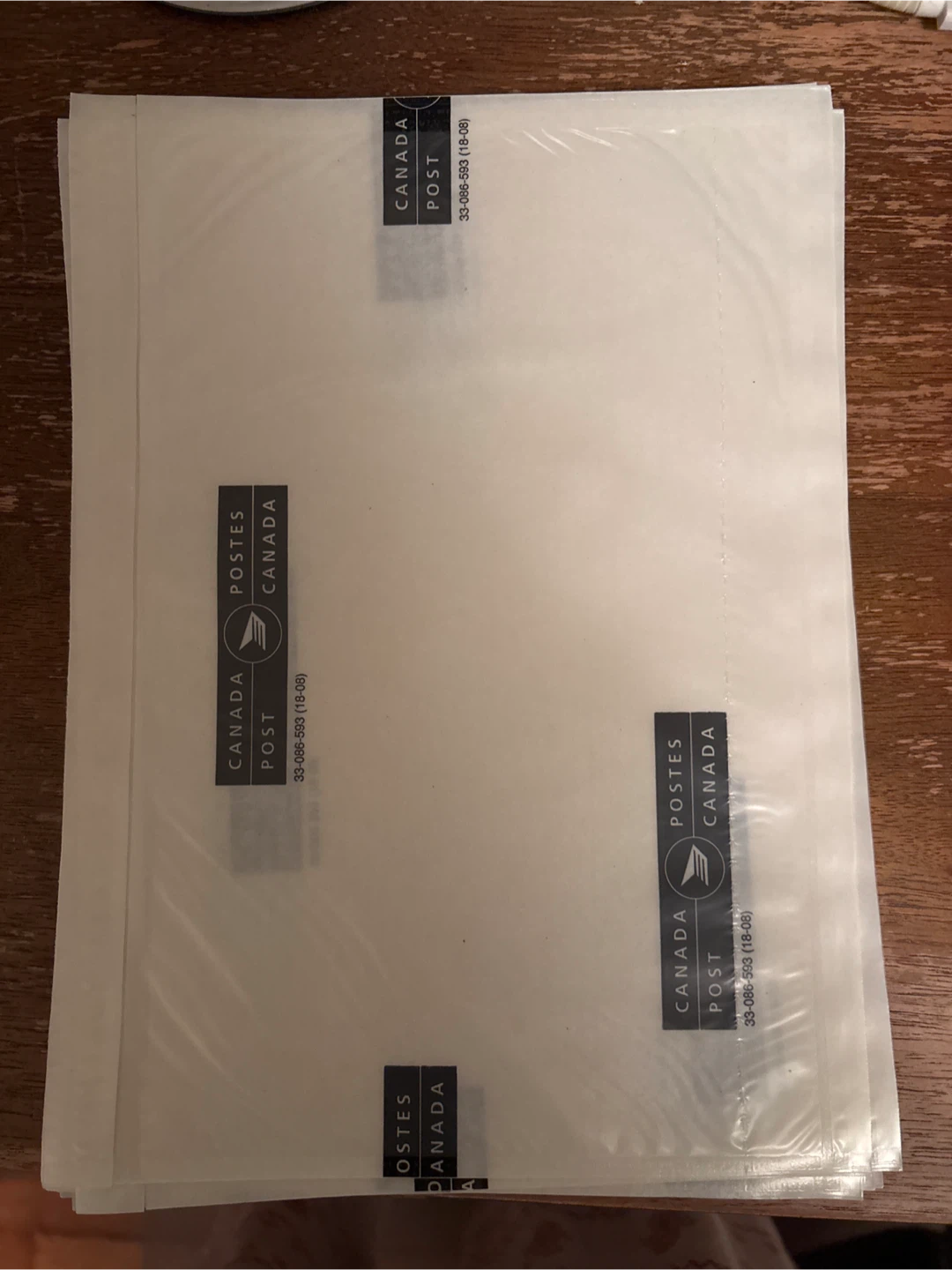 Canada Post Adhesive Envelope Pouches