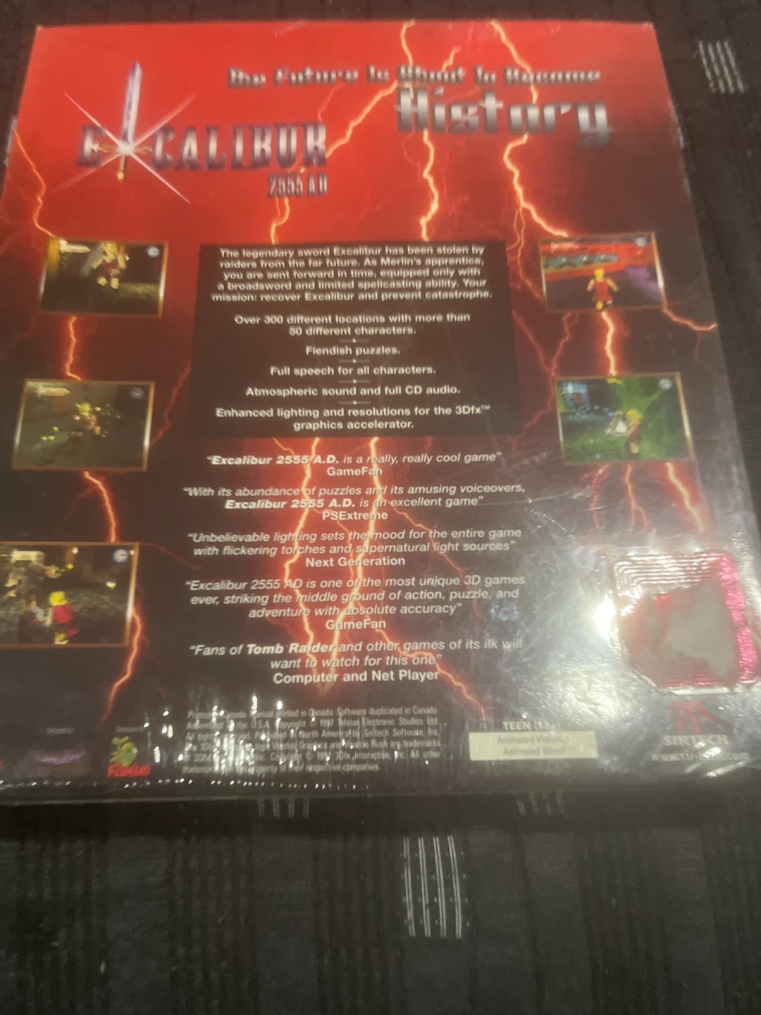 Sir tech Excalibur 2555 AD new sealed big box pc - photo 2