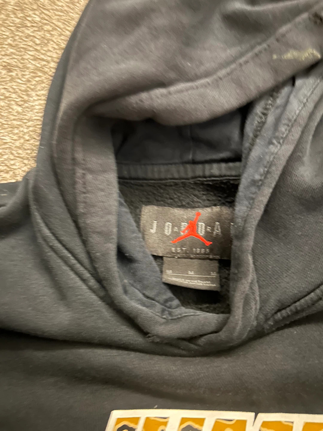 Jordan Jumpman Black Hoodie Size Medium - photo 2
