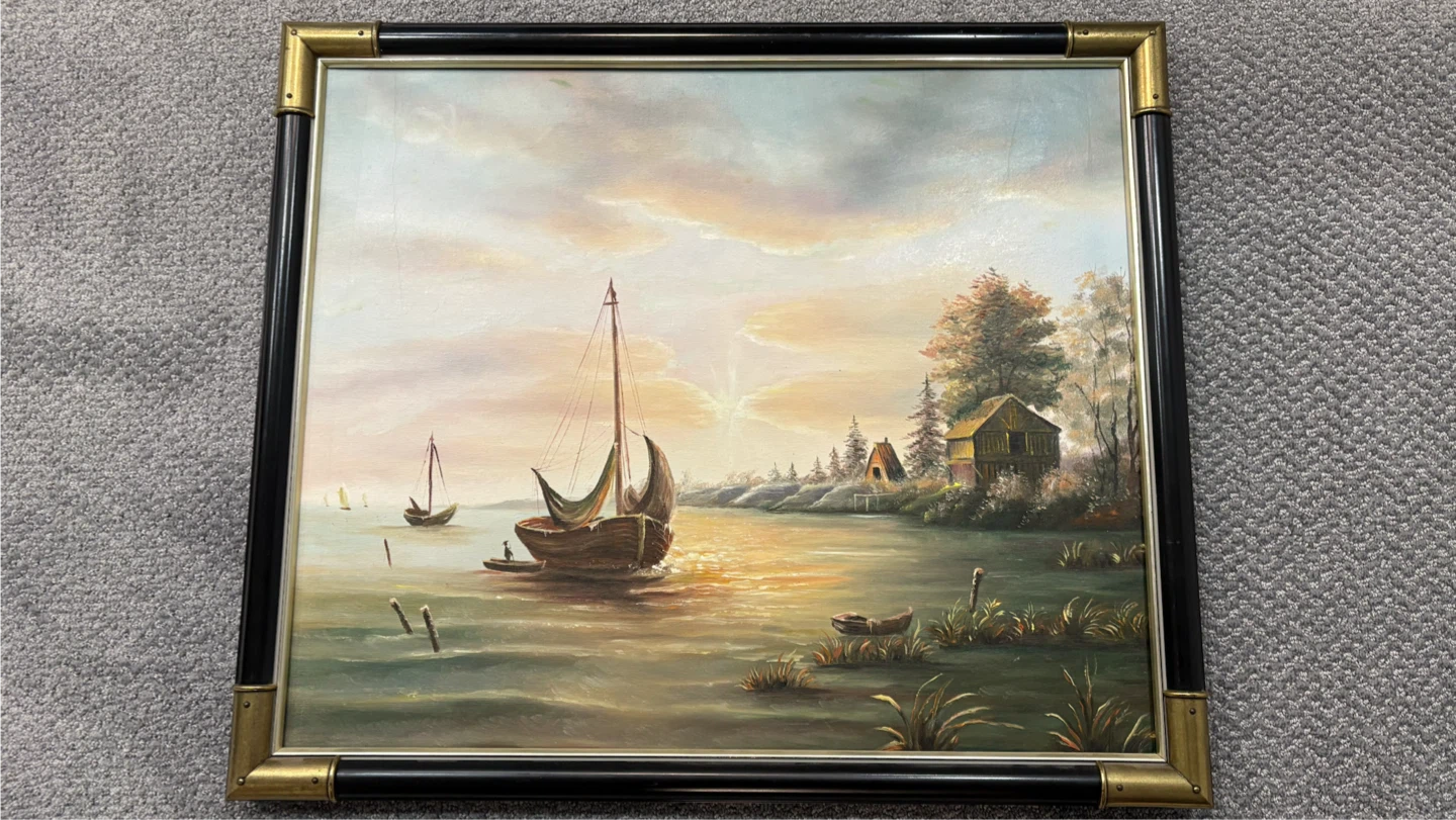 ❗️Vintage Mid-Century Oil Painting❗️