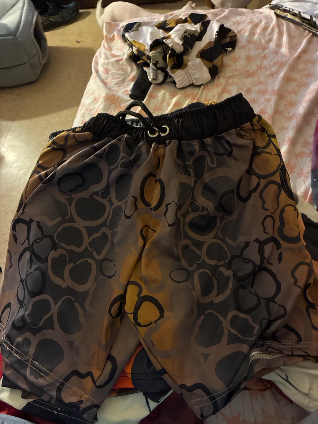 Ademide Patterned Shorts Size L