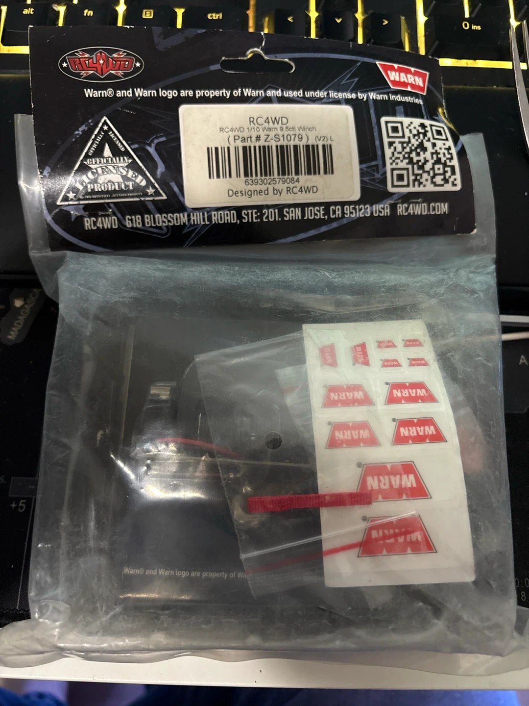 RC4WD 1/10 Warn 9.5cti Winch - photo 2