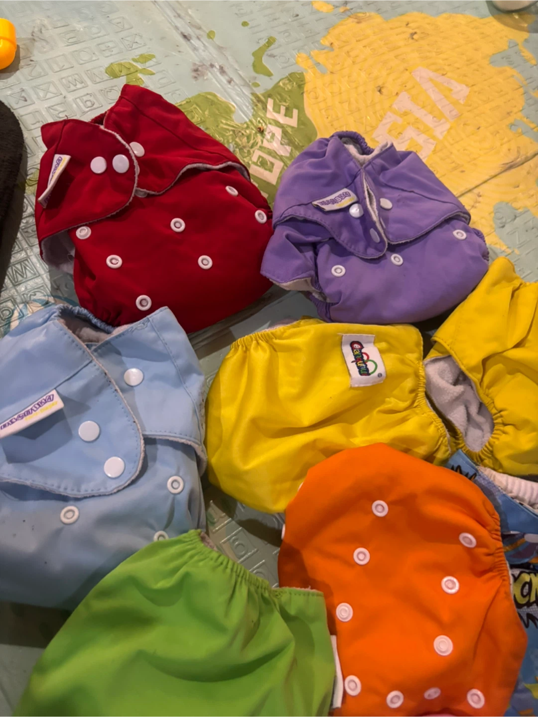 Assorted Cloth Diapers 12 pieces