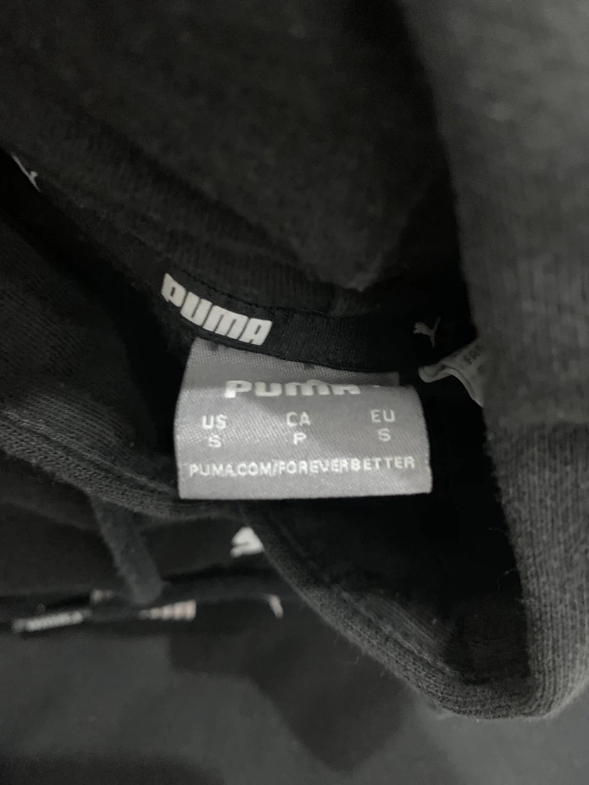 Puma Black Cropped Hoodie - photo 2