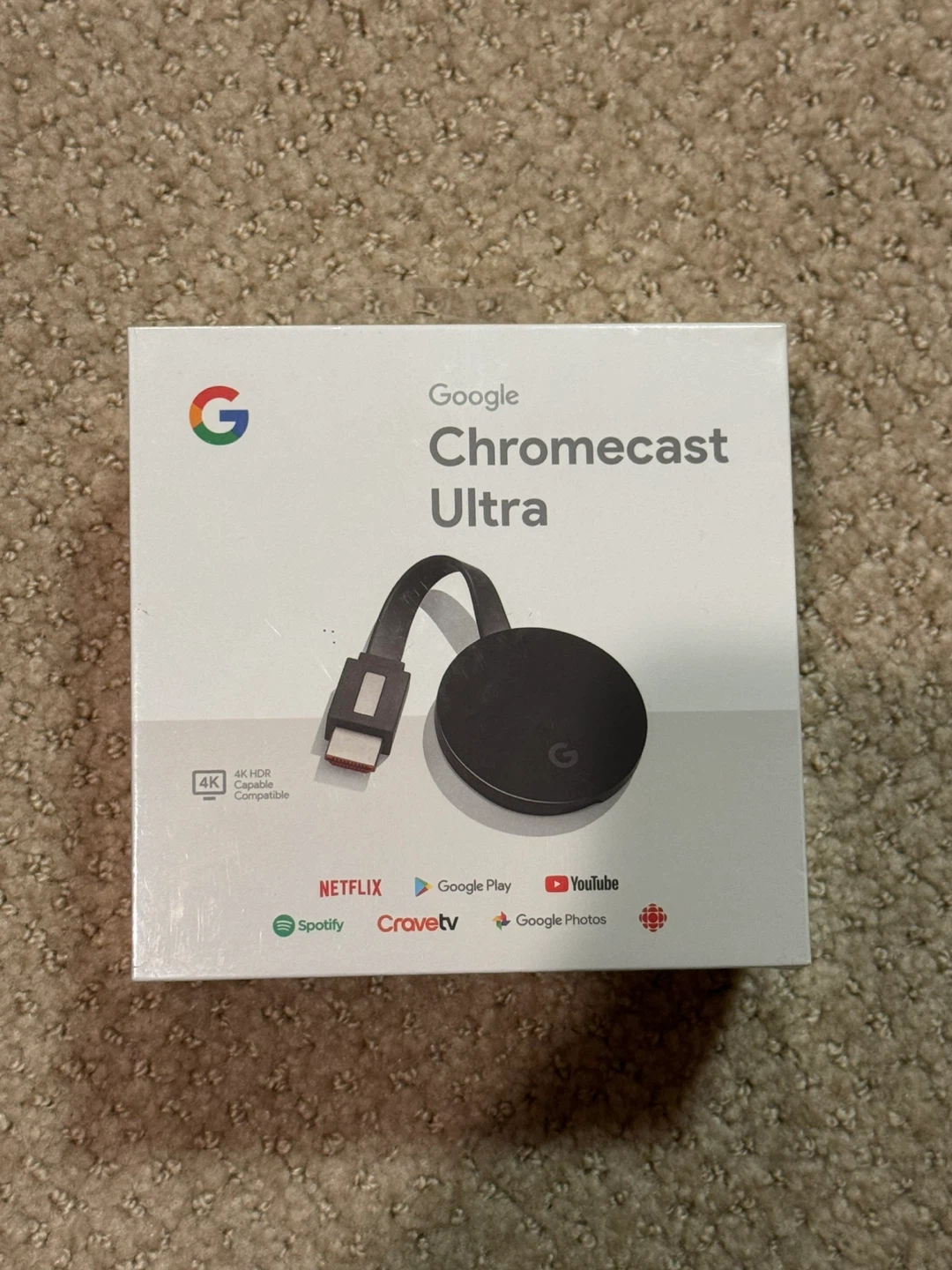 Google Chromecast Ultra Streaming Device