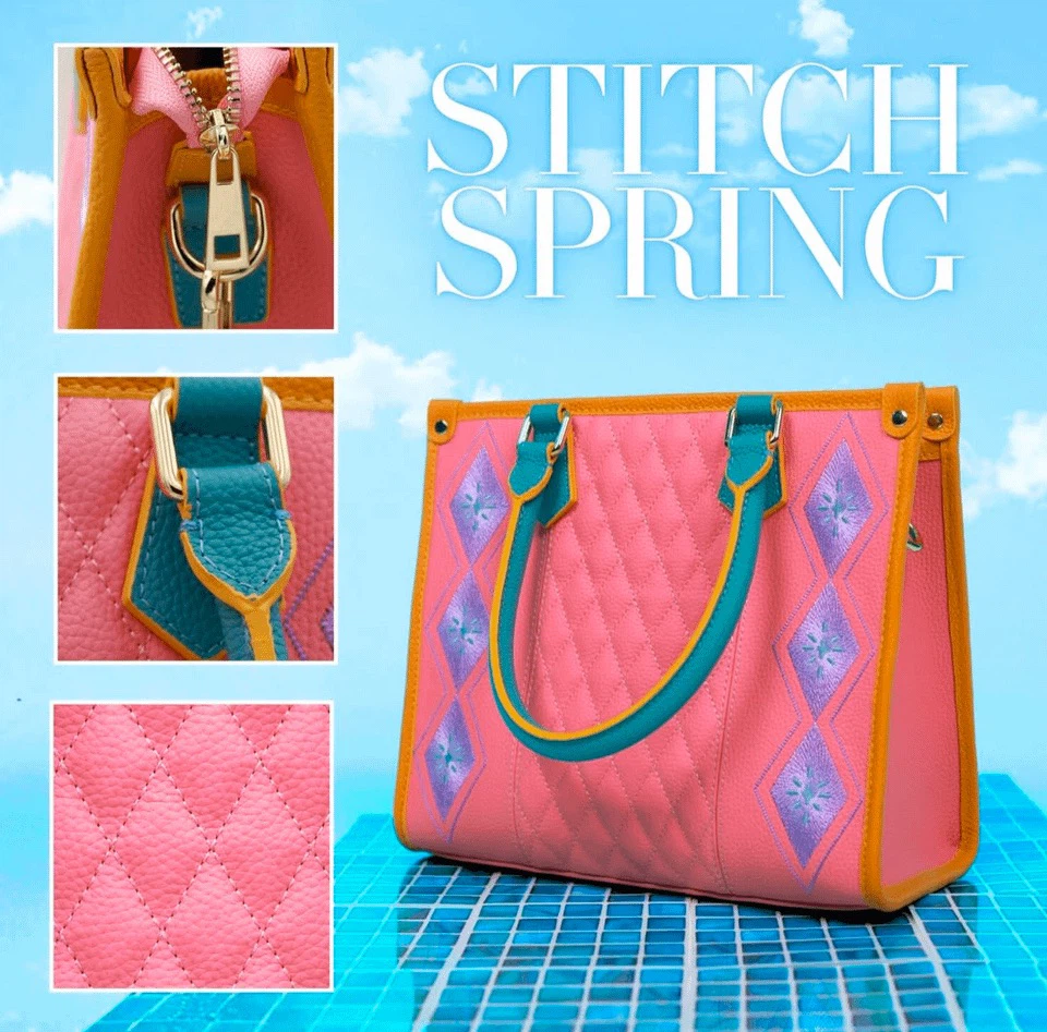 Stitch Spring Howl Quilted Handbag LE 500