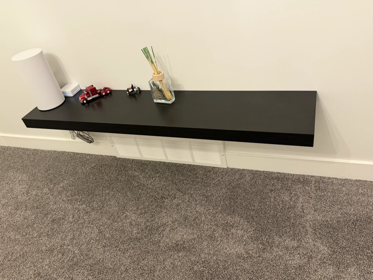 Black Floating Shelf - photo 4