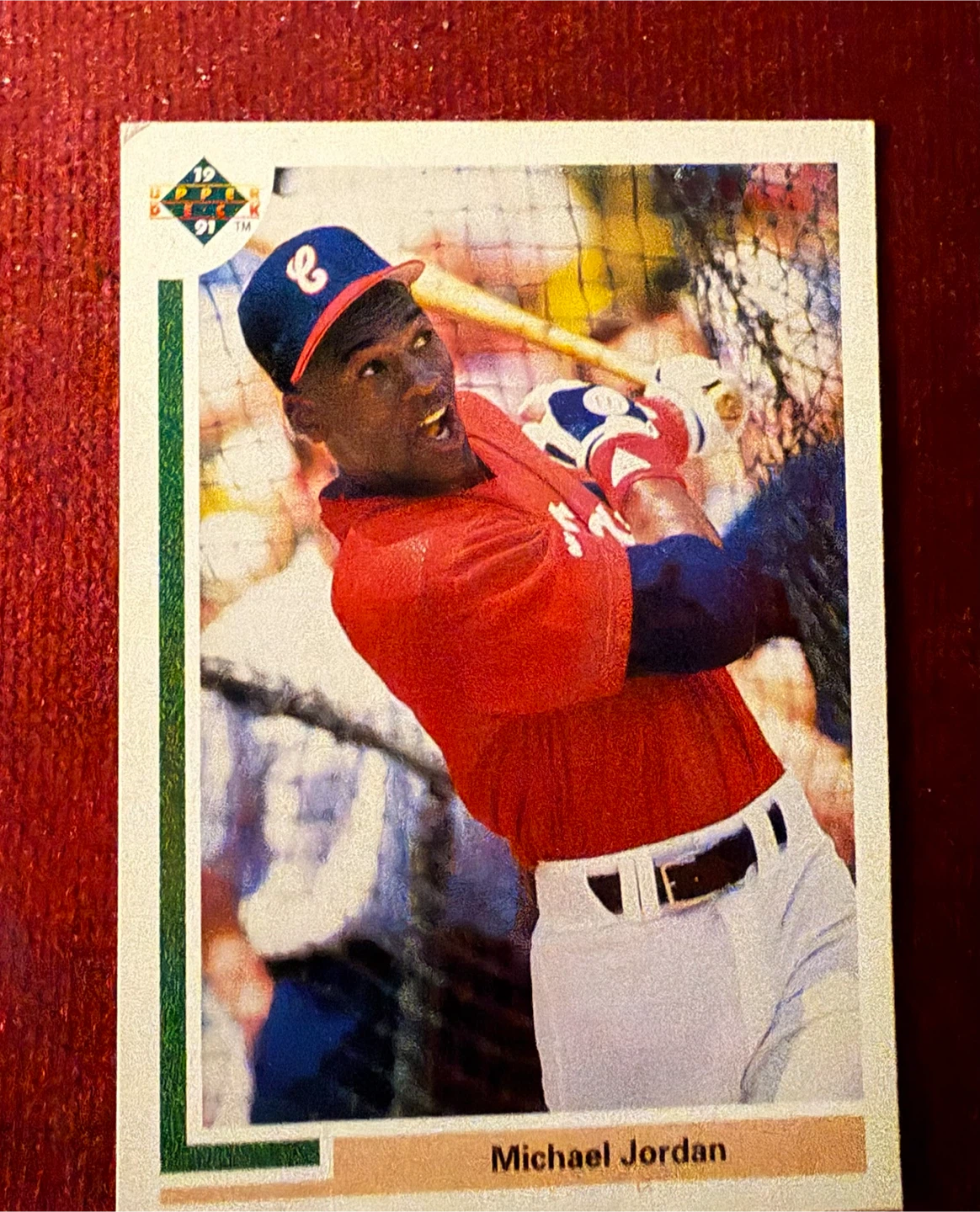 Michael Jordan Rookie card (baseball) - photo 2