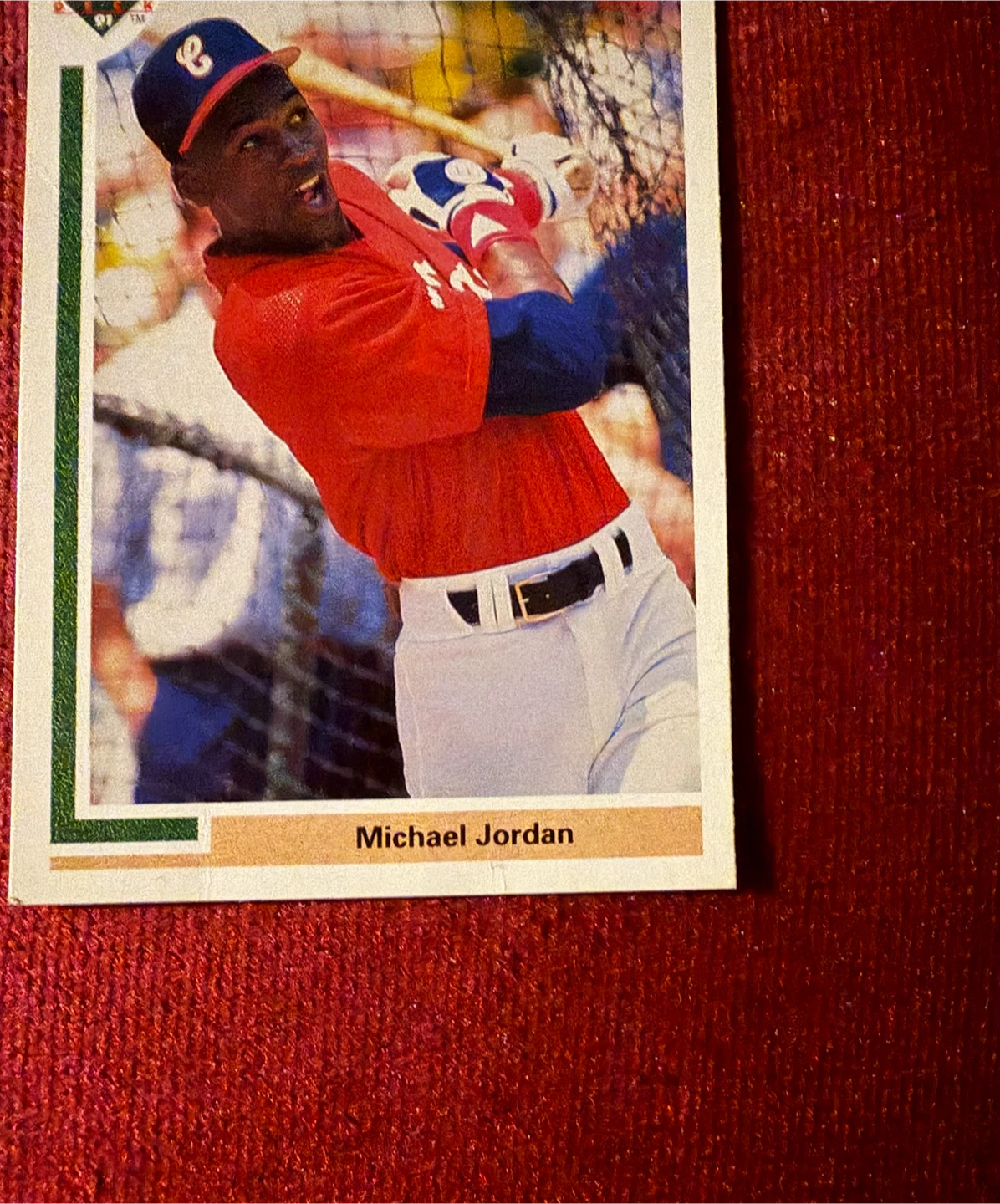 Michael Jordan Rookie card (baseball) - photo 5