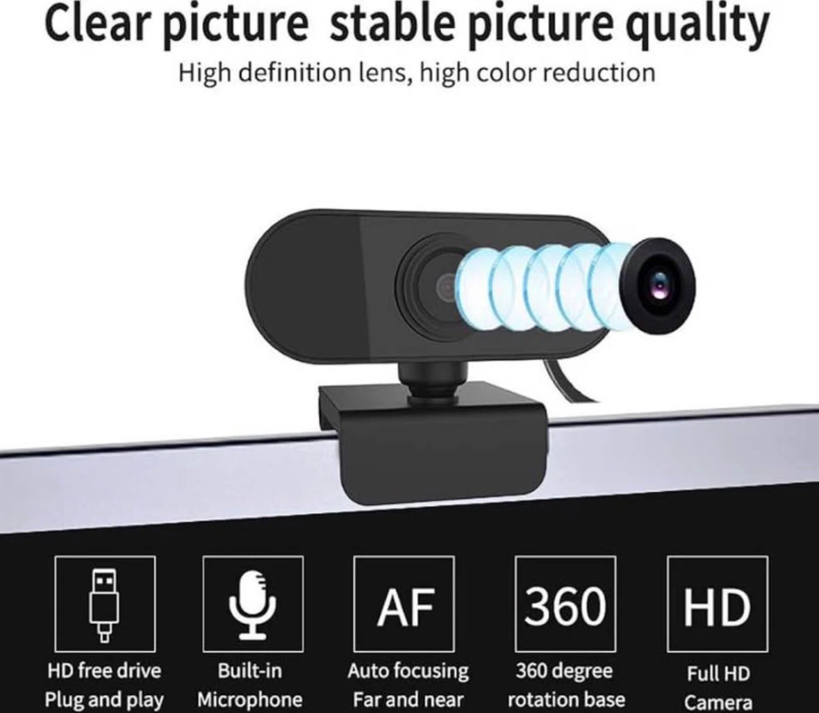 1080P Video Conference Camera Computer Web Camera - photo 4