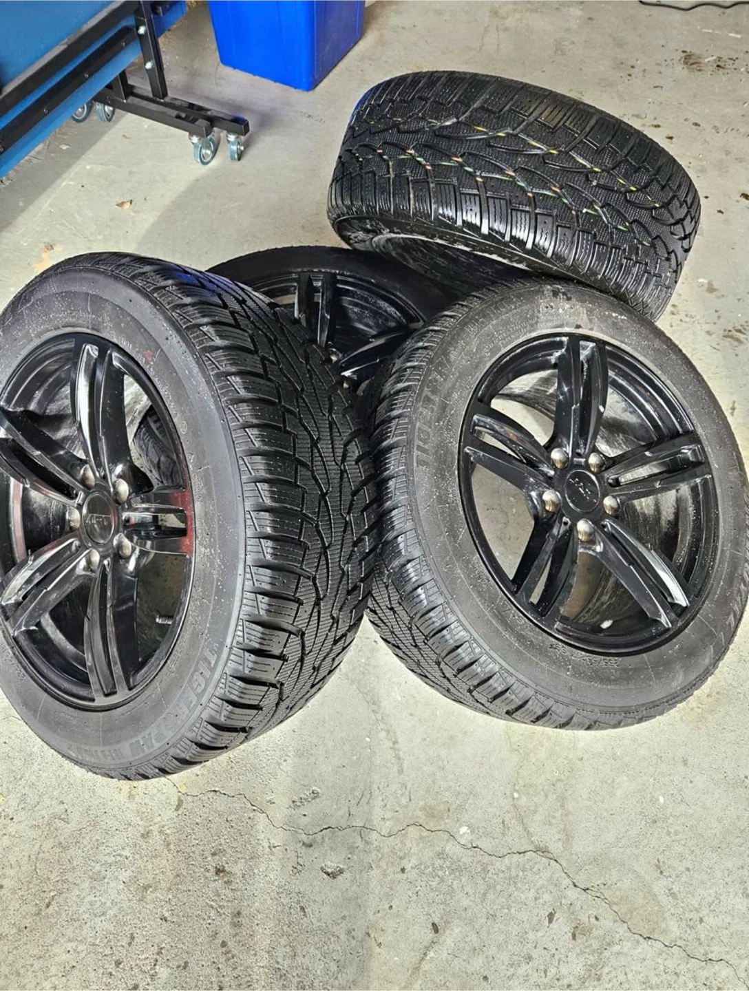 ART Black Alloy Rims – 17” – Set of 4 - photo 2
