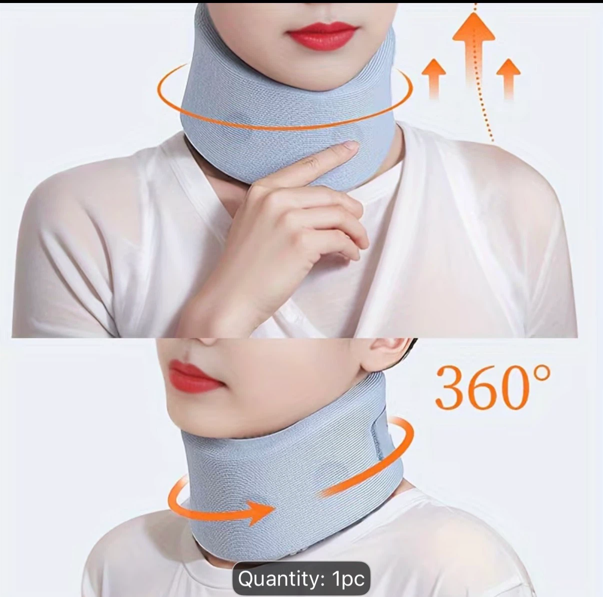 Portable Neck Support, Anti-Head Drop Neck Brace