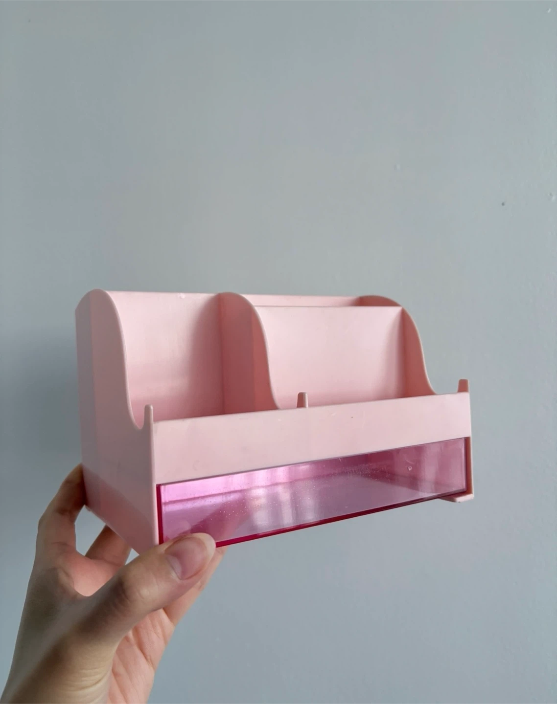 Pink Multi-Compartment Desk Organizer - photo 2