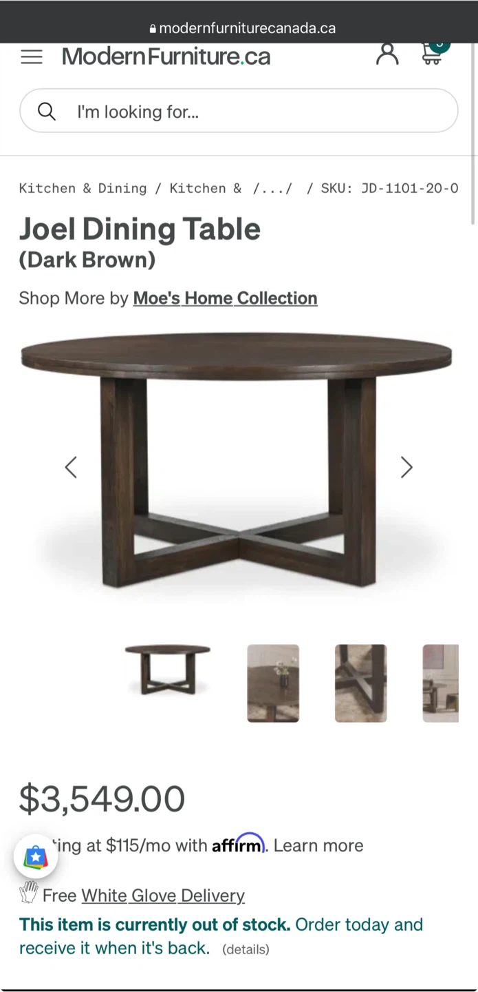 Moe’s and Sunday’s Dining Tables (Indoor / Outdoor) - photo 5
