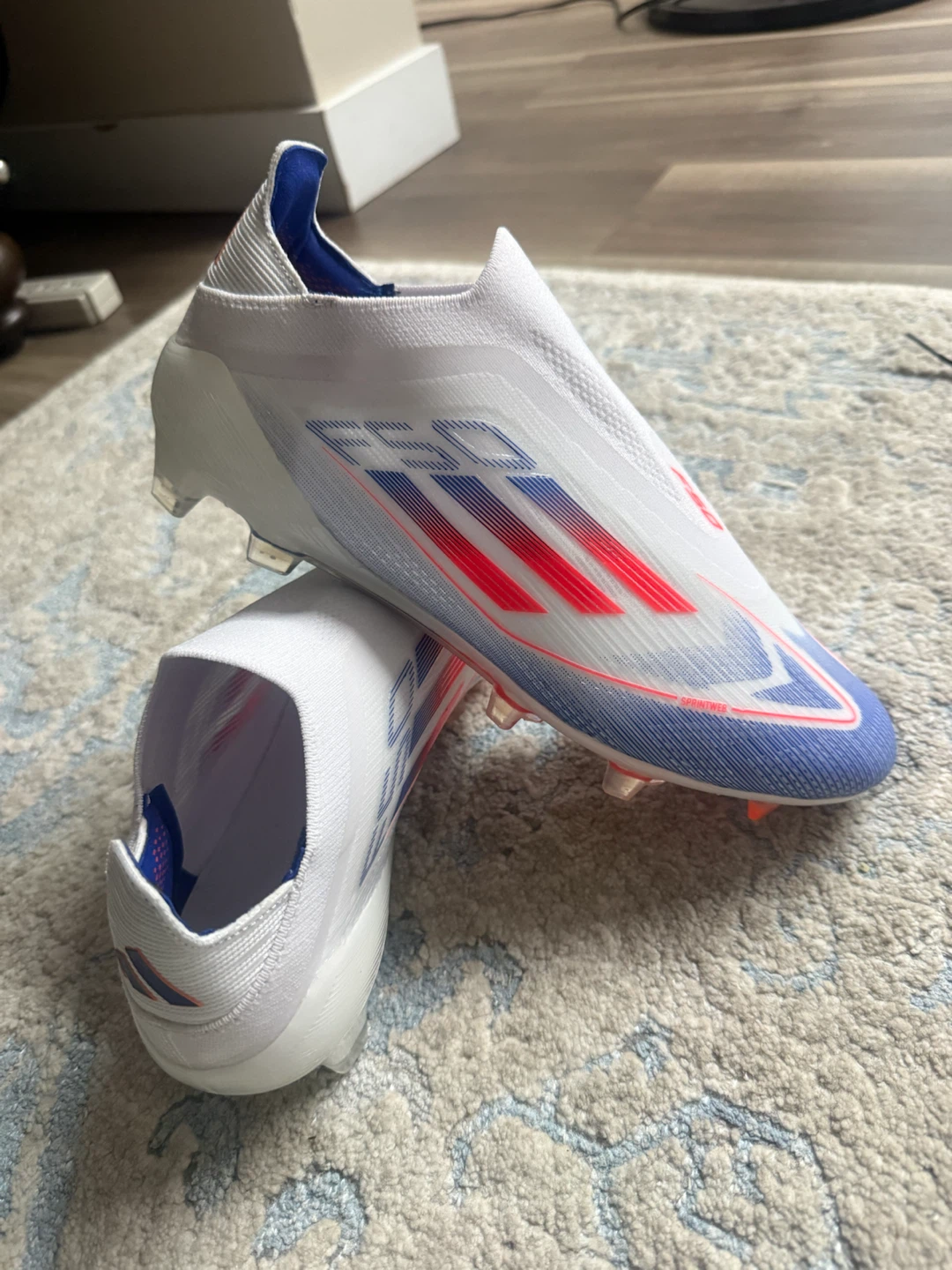 Adidas F50 Football Cleats. Size 8