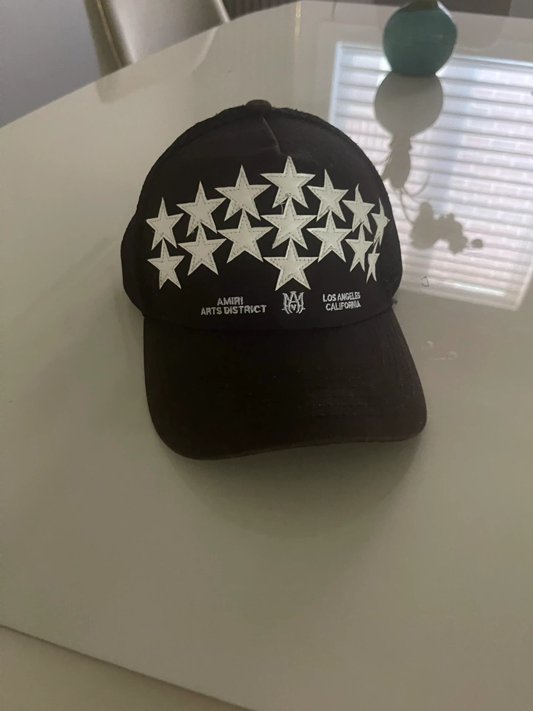 Amiri Black Mesh Hat