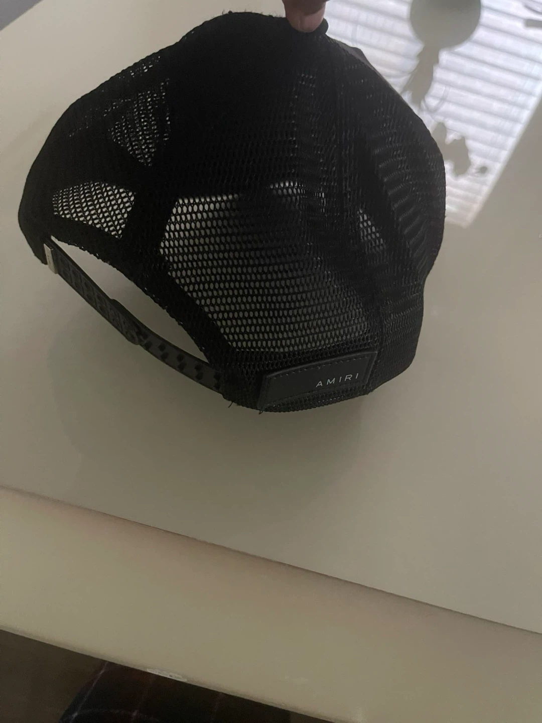 Amiri Black Mesh Hat - photo 3