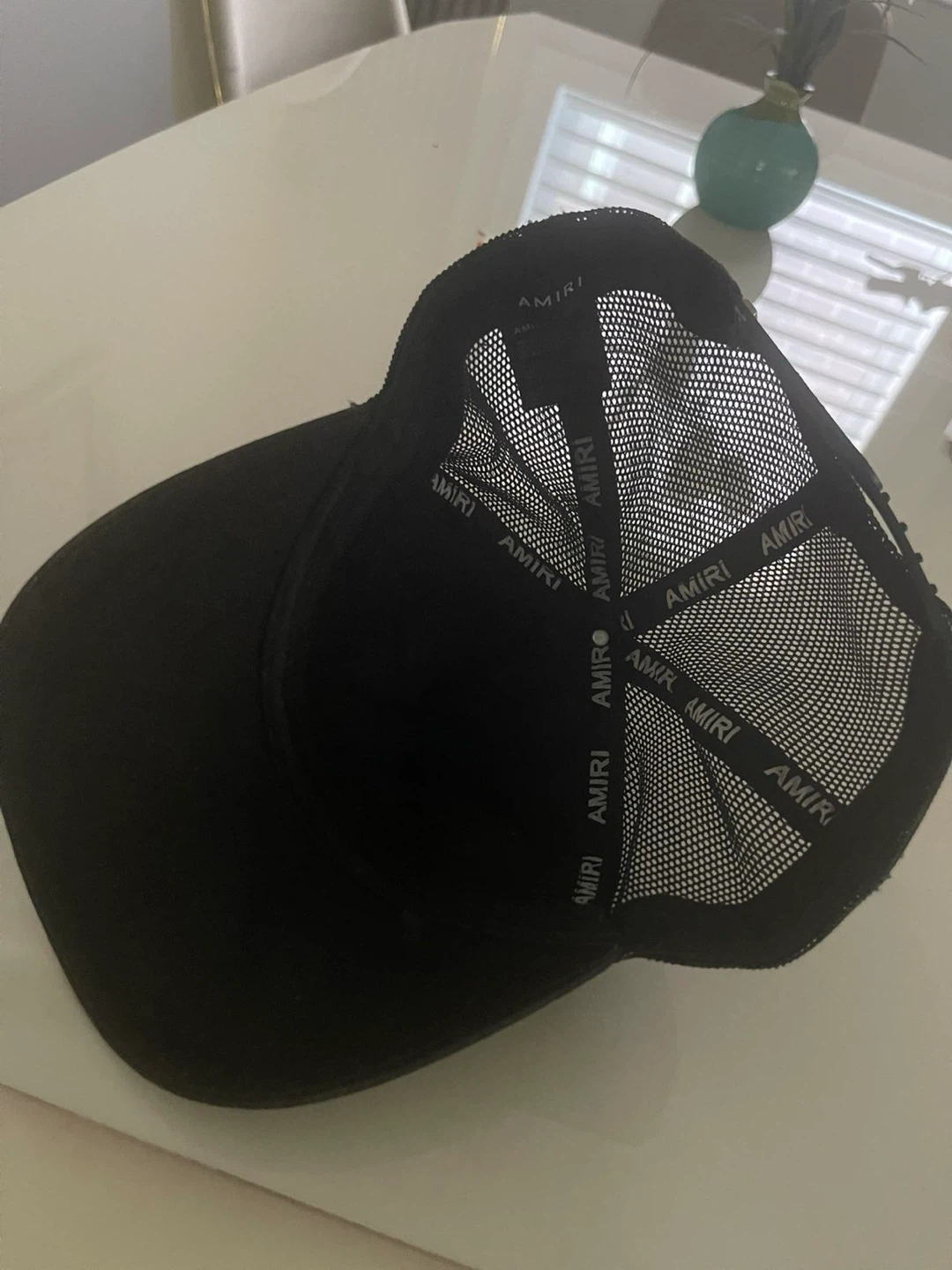 Amiri Black Mesh Hat - photo 4