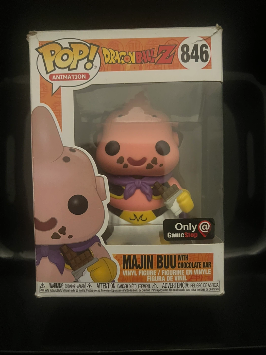 Funko Pop Dragon Ball Z Majin Buu with Chocolate Bar 846