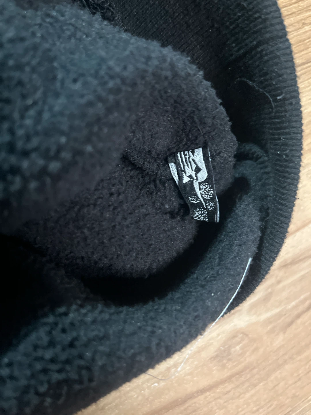 Sp5der Black Rhinestone Web Hoodie Small - photo 5