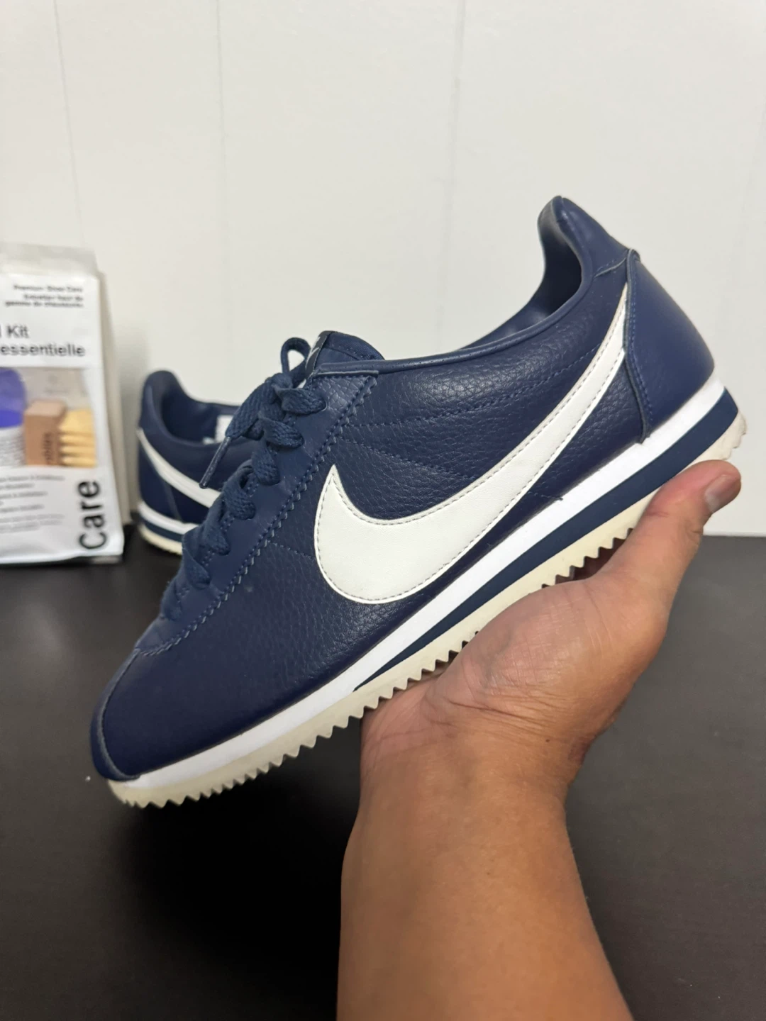 Nike Classic Cortez Leather (Midnight Navy) (9.5US)