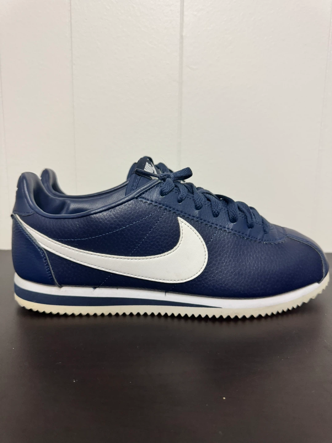 Nike Classic Cortez Leather (Midnight Navy) (9.5US) - photo 2