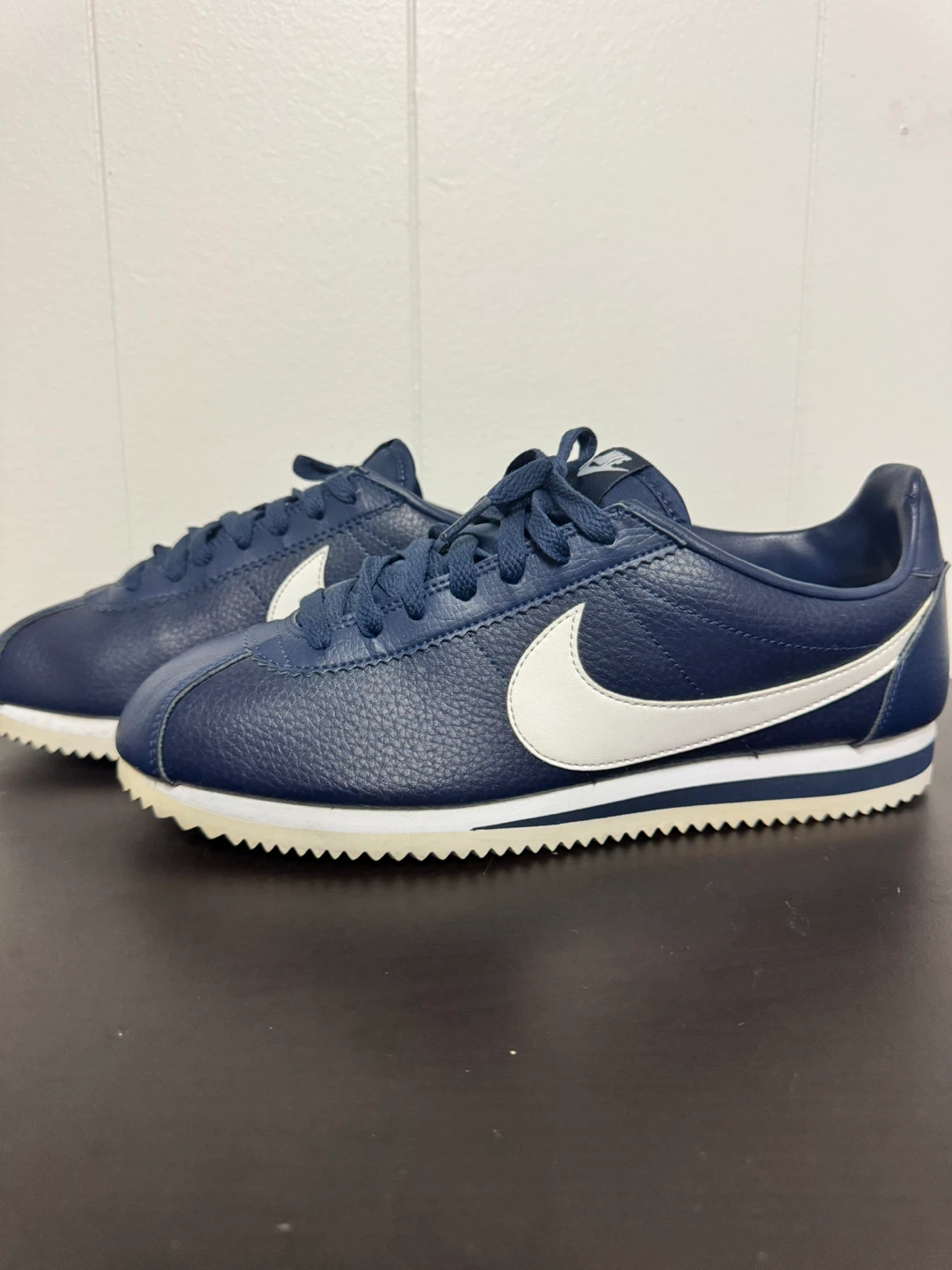 Nike Classic Cortez Leather (Midnight Navy) (9.5US) - photo 4