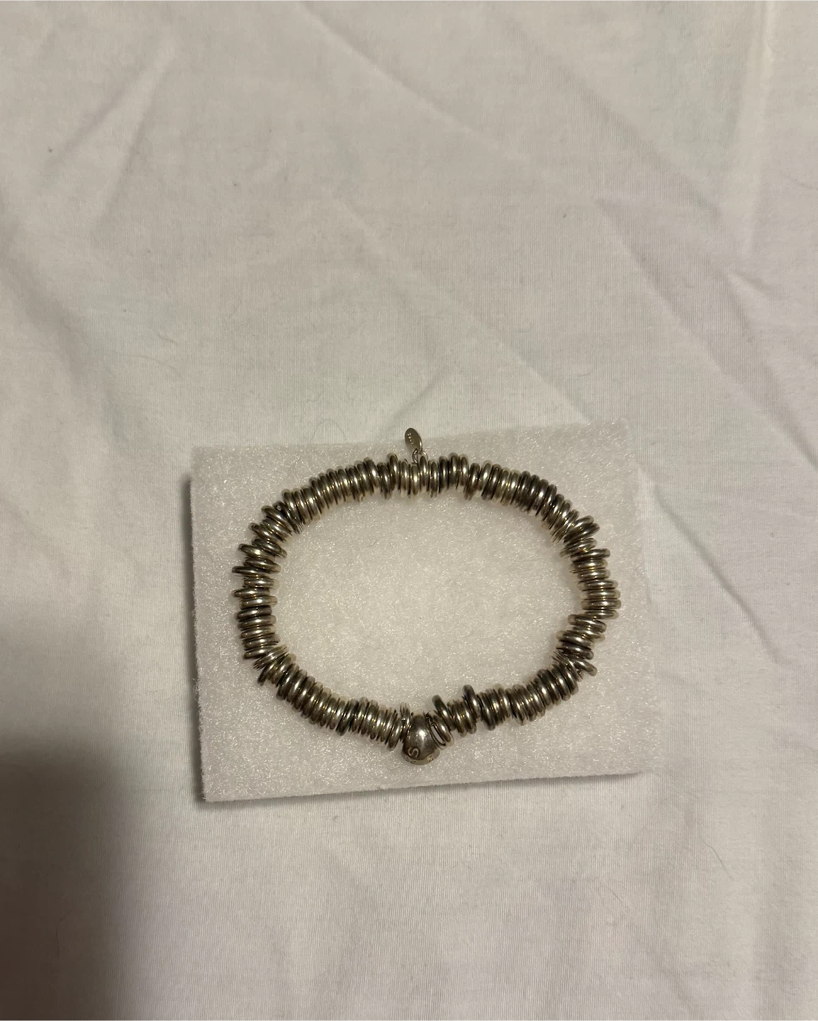 INK LONDON Silver Coil Bracelet