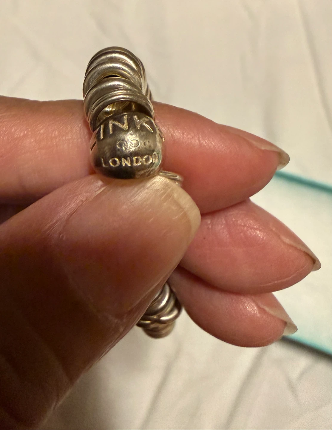 INK LONDON Silver Coil Bracelet - photo 2