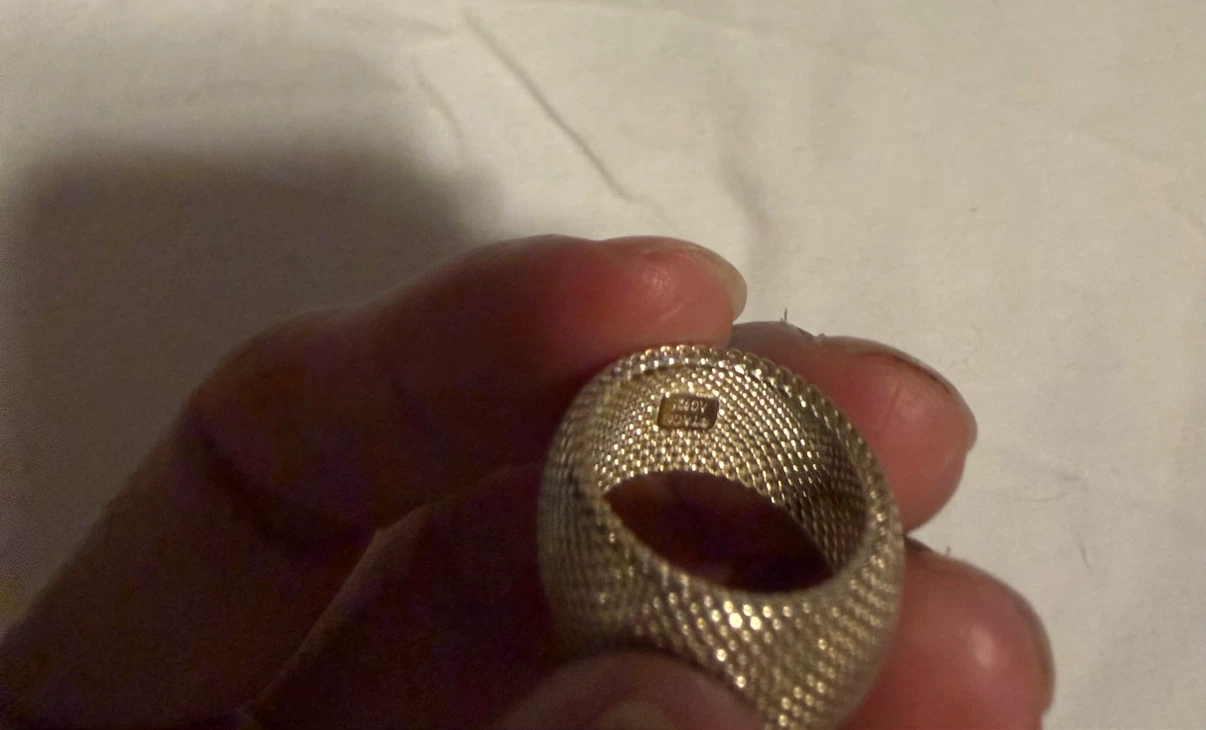 Tiffany & Co. Somerset Mesh Ring - photo 3