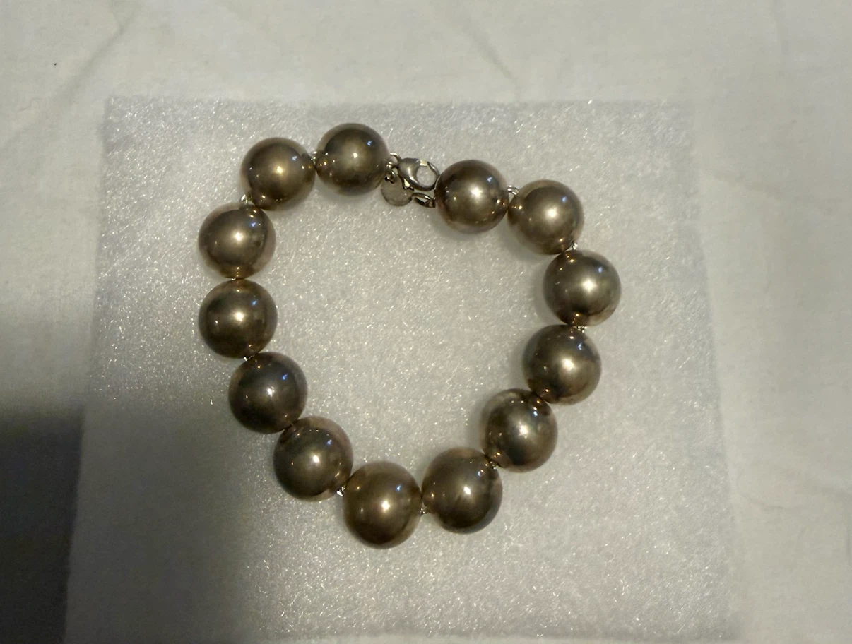 Tiffany & Co. Sterling Silver Ball Bracelet
