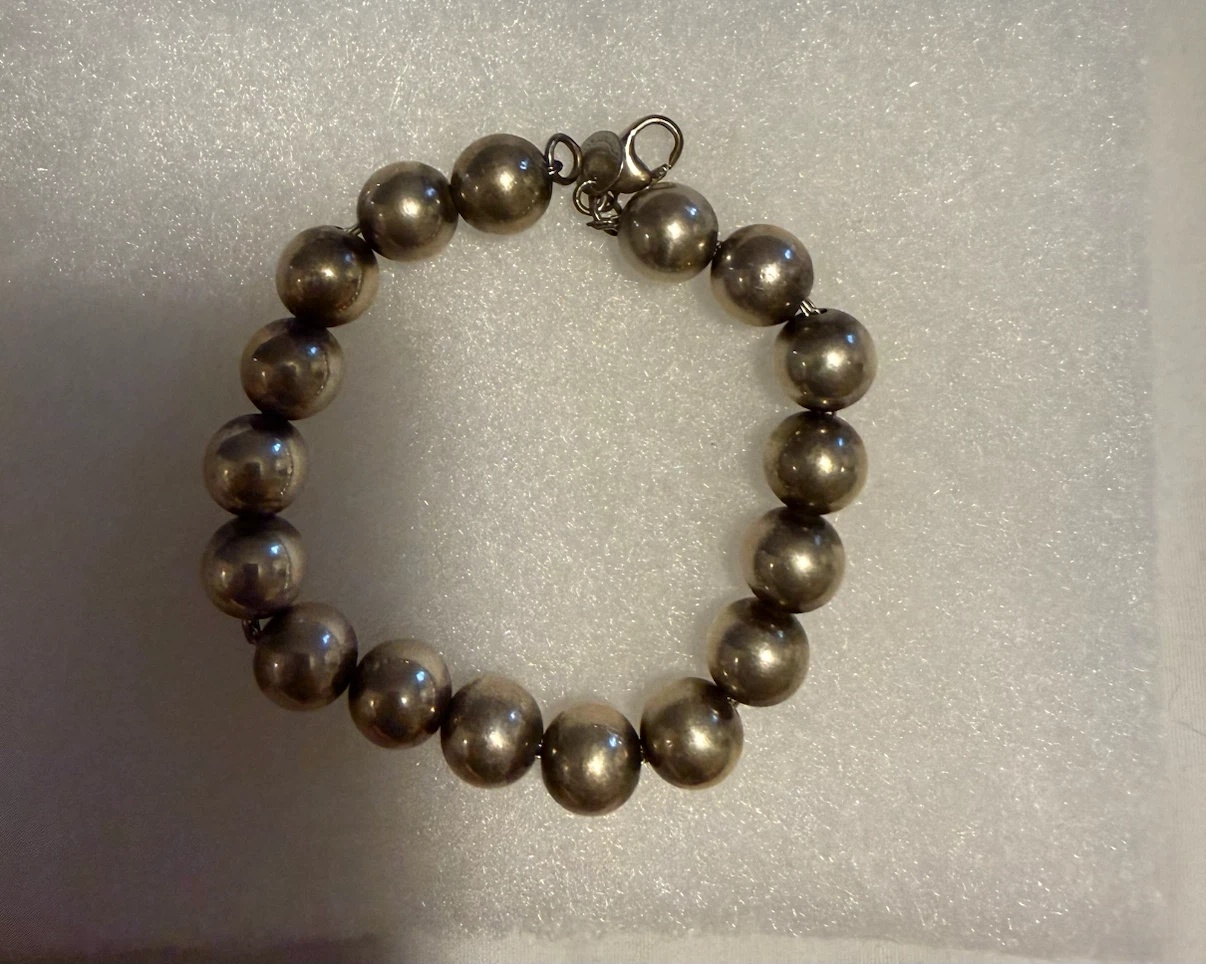 Tiffany & Co. Sterling Silver Ball Bracelet