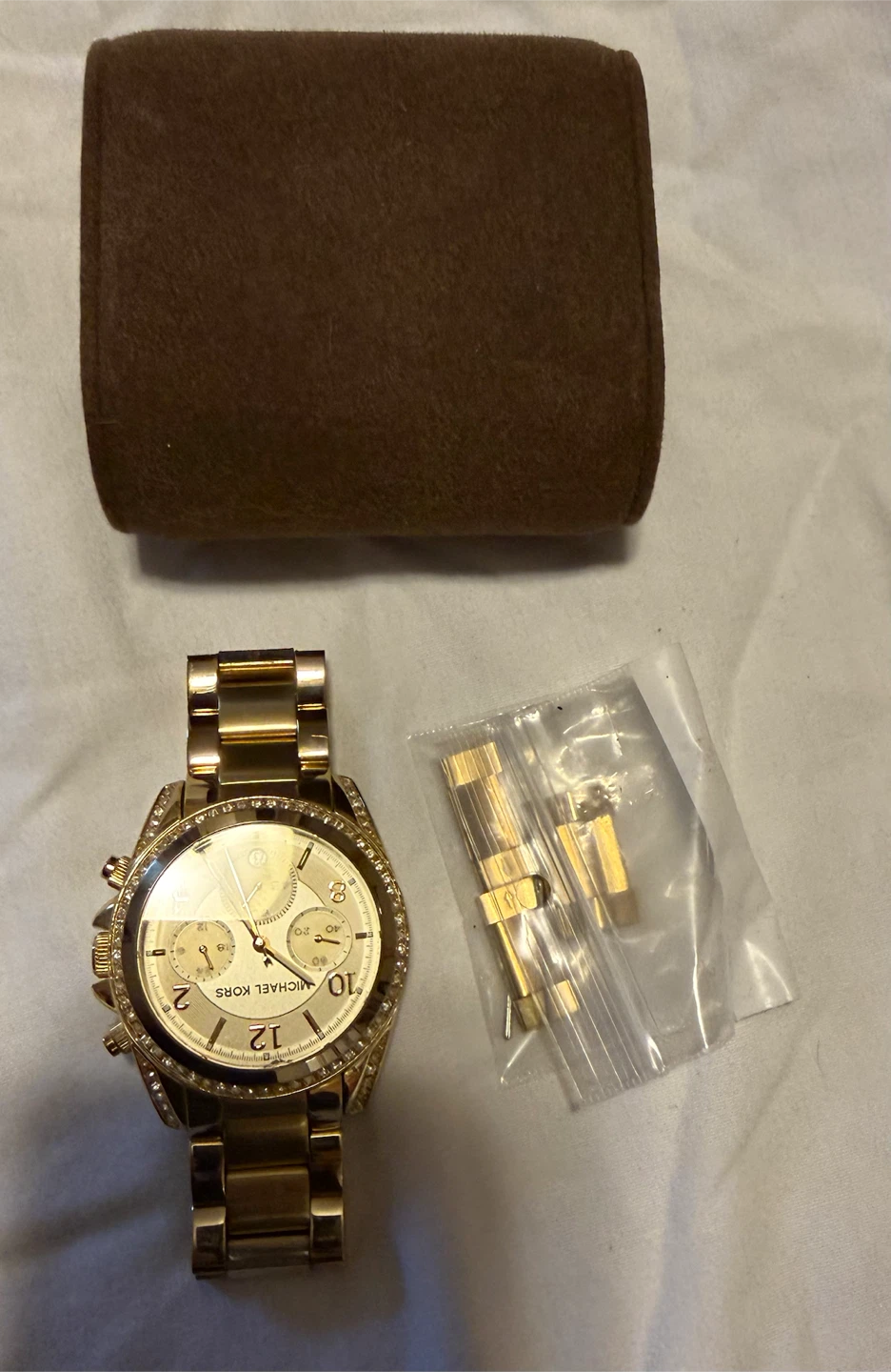Michael Kors Gold Watch with Rhinestones - photo 3