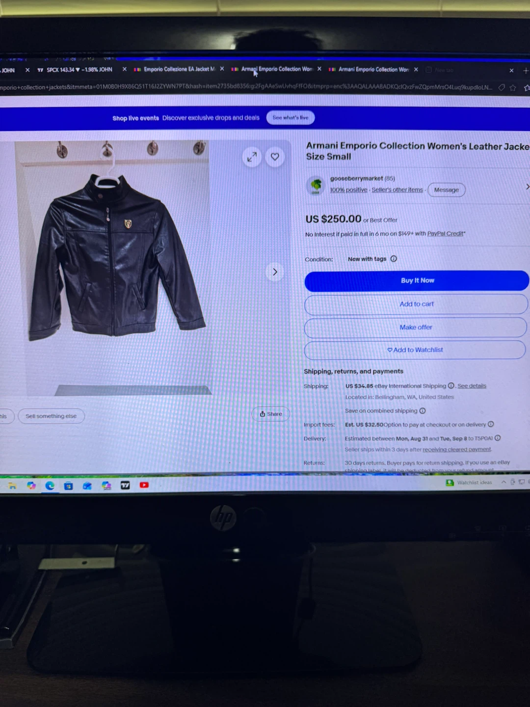 Armani Emporio Collection Women’s leather Jacket - photo 4